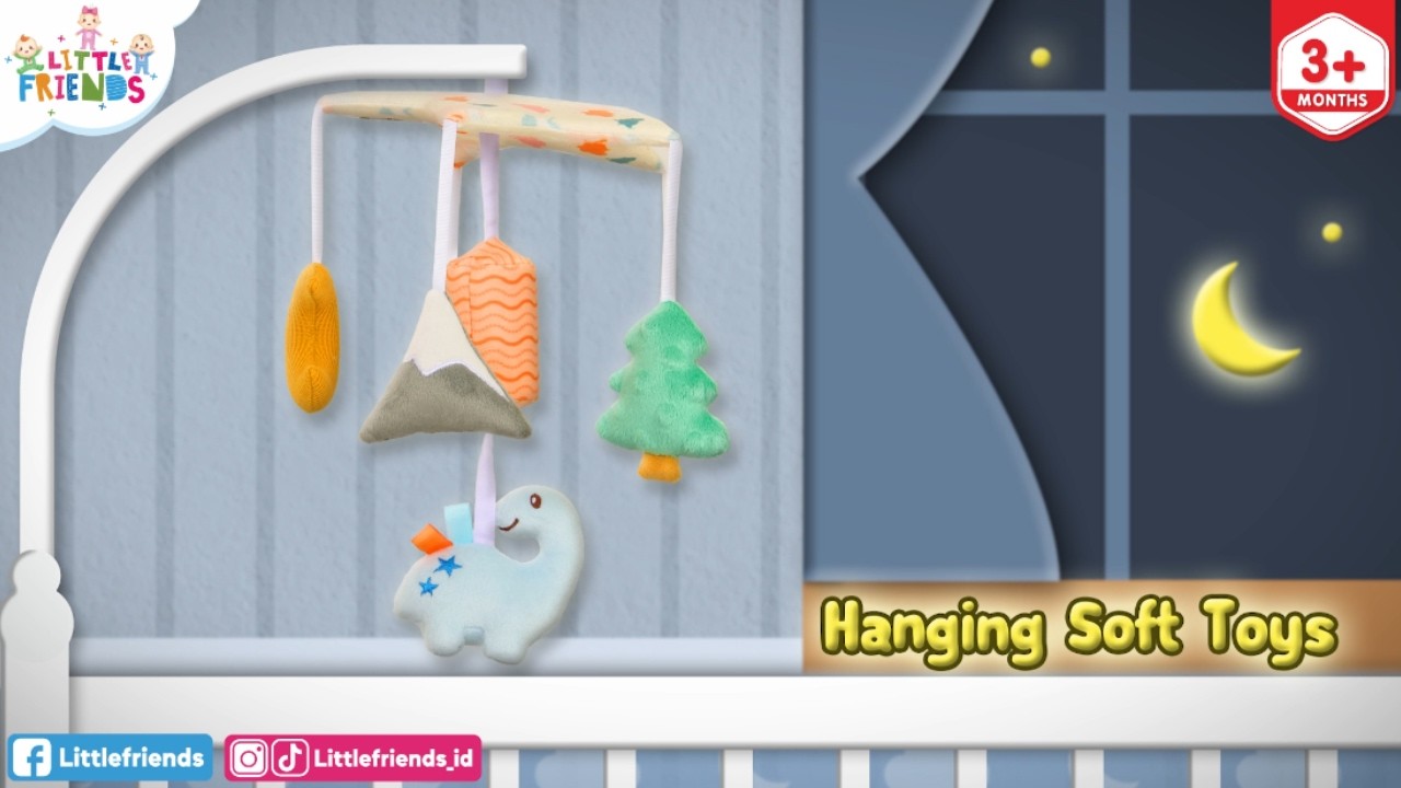 Hanging Soft Toys Little Friends