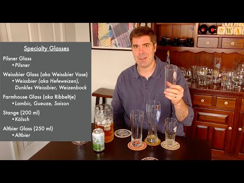Beer Mugs and Specialty Glassware - Master Cicerone® Rich Higgins Beer Lesson 05