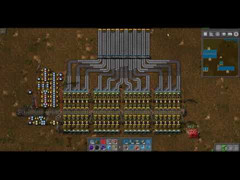 Factorio 12 lanes balanced unload station controller