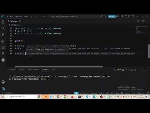 Strings In Python Part 2