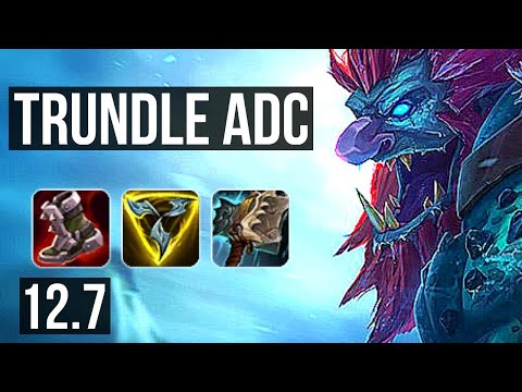 TRUNDLE & Senna vs XAYAH & Nautilus (ADC) | 7/2/7, 400+ games | KR Diamond | 12.7