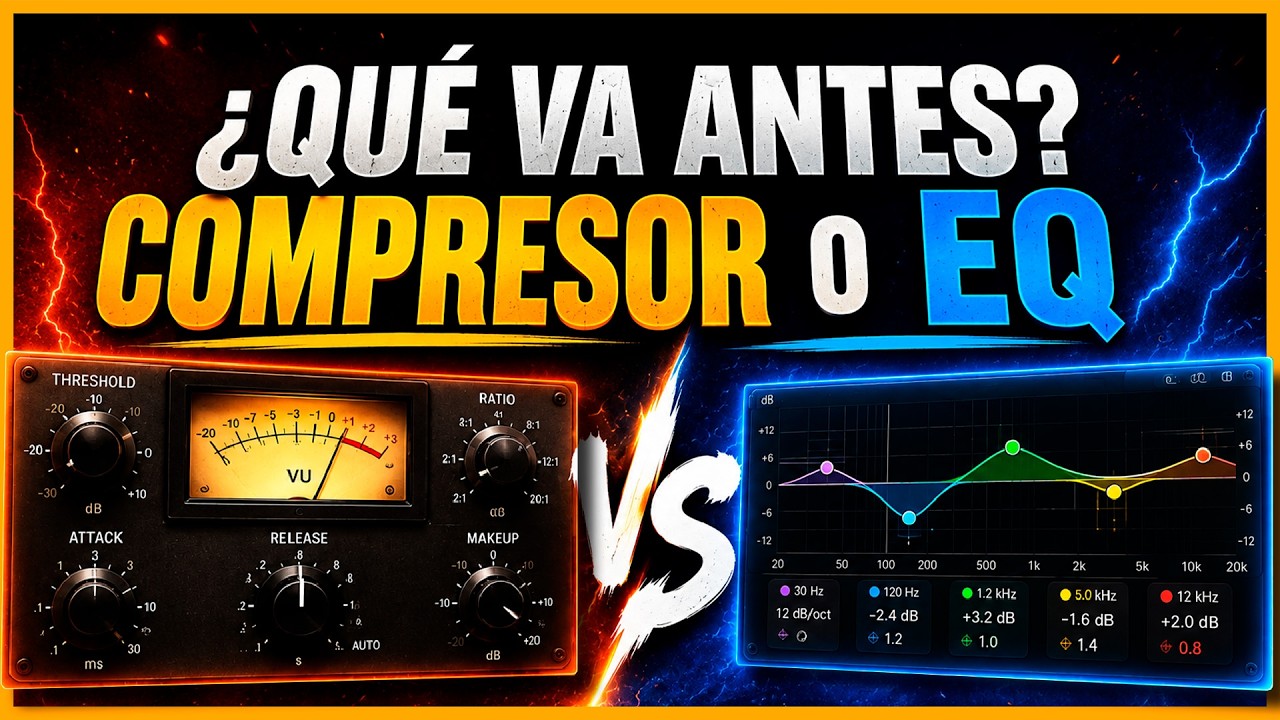 Que va antes ¿El EQ o el compresor?