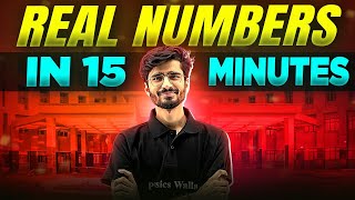 Real Numbers Complete Chapter In 15 Minutes | Class 10th Board