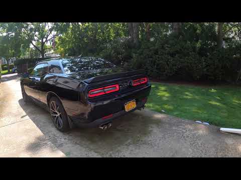 2018 Challenger Scat Pack Flowmaster Outlaw cat-back Exhaust
