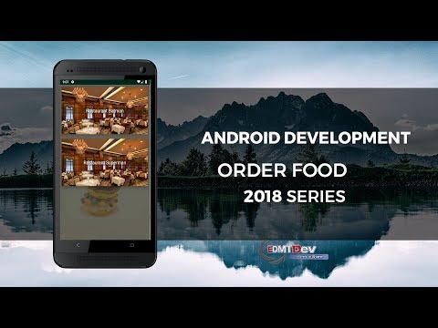 Android Studio Tutorial Order Foods Part 1 SignUp SignIn and Welcome Screen
