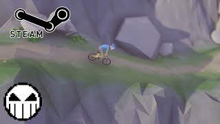 Lonely Mountains: Downhill (PC) Gameplay
