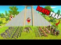 PYRAMID DEATH TRAP vs SHINCHAN CHOP & HAMID TEAM in Animal Revolt Battle Simulator Hindi