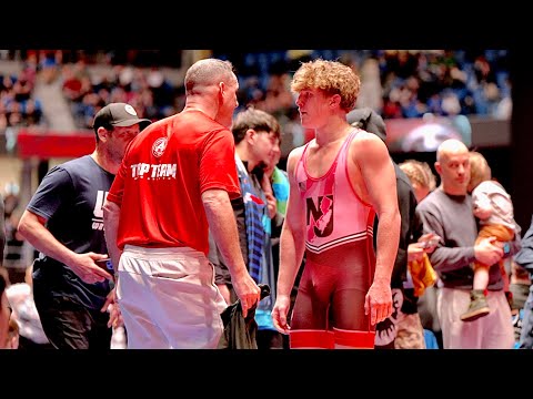 U17 T. Hodgins (USA) vs D. Gogshelidze (GEO) 80kg. Youth boys freestyle wrestling.