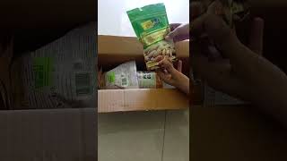 Unboxing Happilo Almond, Cashew & Pintola Peanut butter #shorts #short #shortvideo