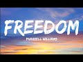 Pharrell Williams-Freedom (Lyrics Video)