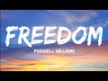 Pharrell Williams Freedom Lyrics Video