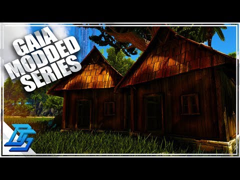 SUPER MODDED SERIES, 18 mods, ARK GAIA SERIES - Ark Survival Evolved - Gaia Mod - Part 1
