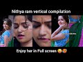 Nithya Ram Vertical Compilation 4k  Nandhini Serial Nithyaram Vertical  Actress Slo Mo