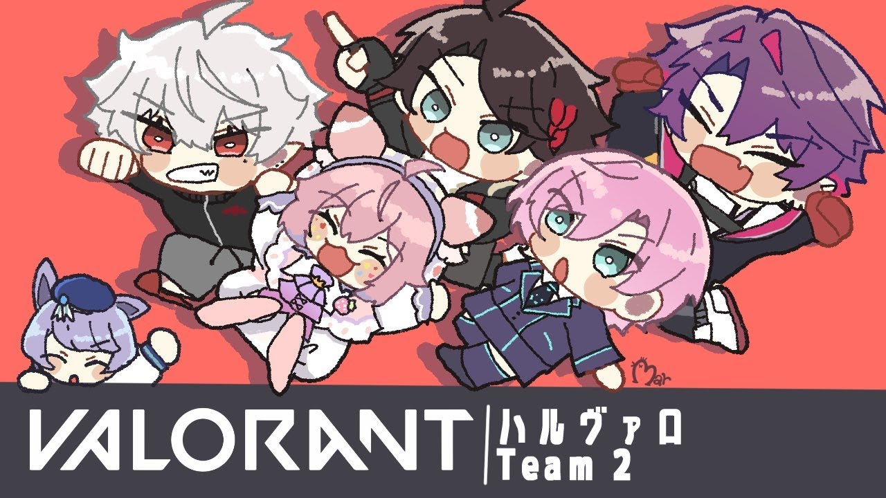 【VALORANT】俺はサイボーグ　ハルヴァロスクリム day２ w/team 2！！【渡会雲雀/にじさんじ】
