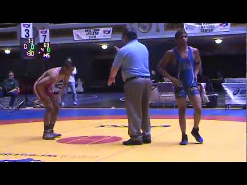 FILA JR GR Semifinal 55kg - Mike Fuenffinger vs. Isaiah Varona
