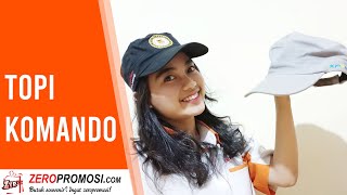 Produksi Topi Kustom Komando Untuk Souvenir Promosi 