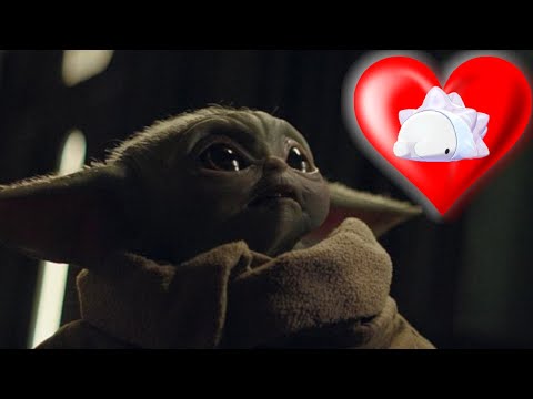 BABY YODA LOVES SNOM