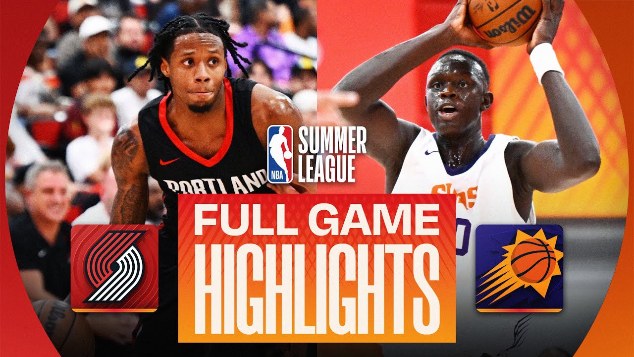 TRAILBLAZERS vs SUNS | LAS VEGAS SUMMER LEAGUE | FULL GAME HIGHLIGHTS | July 10, 2026