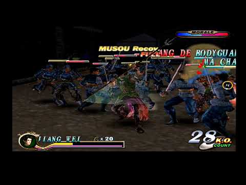 Dynasty Warriors 2 Let's Play! Jiang Wei Walkthrough! Battle of Wu Zhang Plains! Ending!