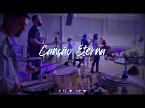 CANÇÃO ETERNA - FHOP | DRUM CAM • Alee Maciel #drumcam #gospel #worship