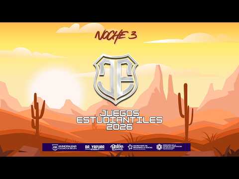 NOCHE 3 - JUEGOS ESTUDIANTILES 2026 - BELEN, CATAMARCA
