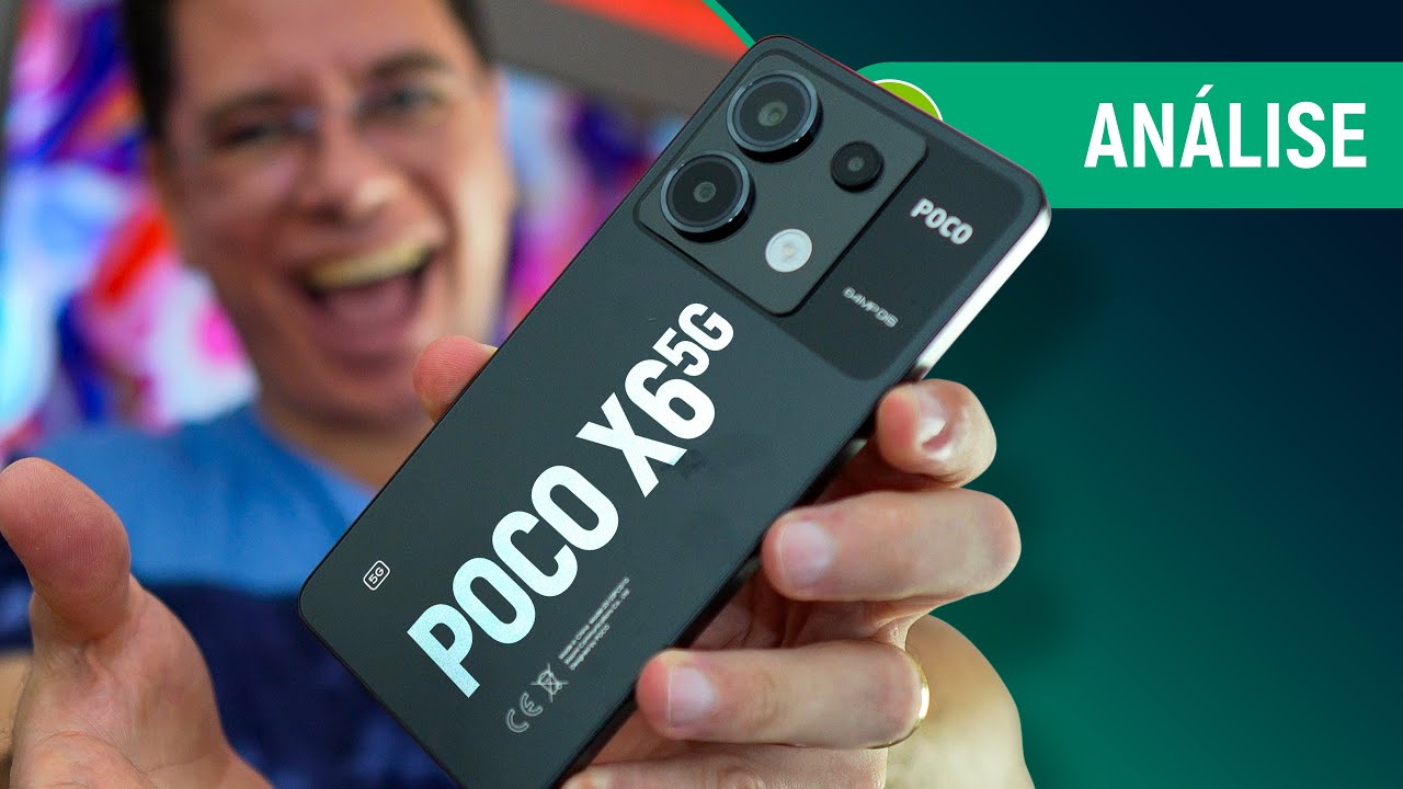 POCO X6 aposta em DESIGN e TELA PREMIUM, SOM ESTEREO e RECARGA RÁPIDA | Análise / Review