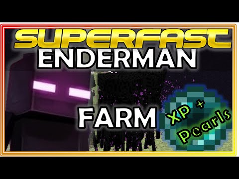 Superfast: Enderman Farm Tutorial (Minecraft Caves And Cliffs) #shorts