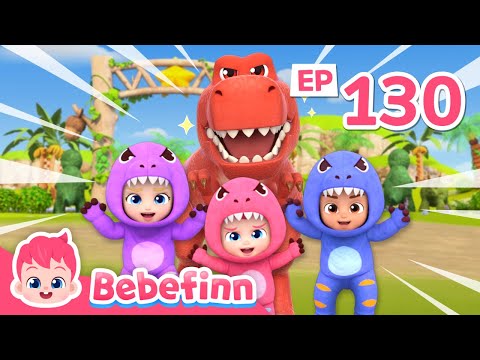 T-Rex The King of DinosaursㅣEP130ㅣBebefinn Nursery Rhymes and Kids Songs