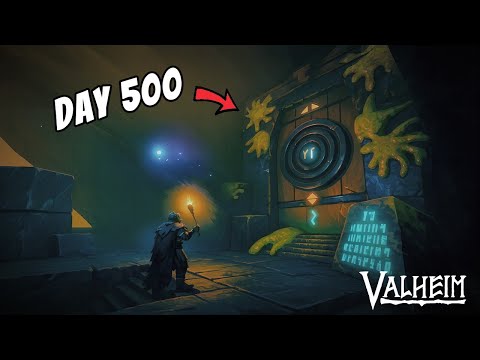 500 days of HARDCORE Valheim. With no map or portals...