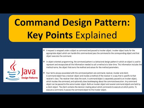 Command Design Pattern Key Points Explained