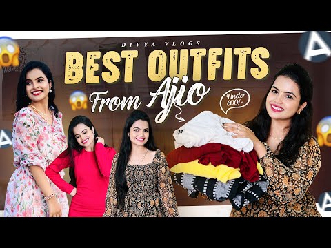 Ajio Maxi dress Haul | Vacation Dresses|Outfits Under 600rs | How to Apply Ajio coupon | Divya Vlogs