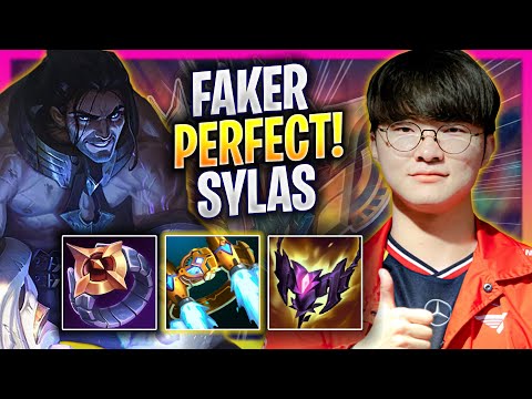 FAKER PERFECT GAME WITH SYLAS! - T1 Faker Plays Sylas MID vs Mel! | Season 2025