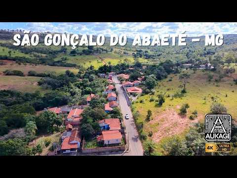São Gonçalo do Abaeté – MG: Natureza, Tranquilidade e Paisagens Incríveis Vistas do Alto! 🌳✨