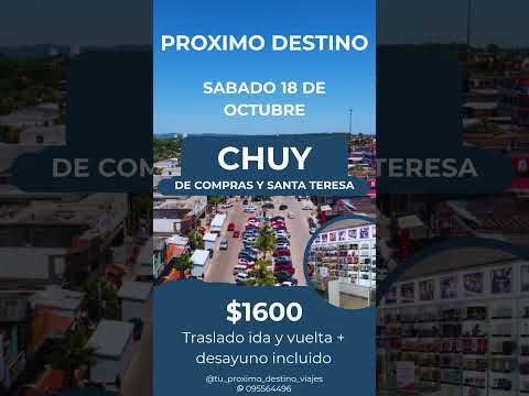 CHUY DE COMPRAS Y SANTA TERESA #excursion #chuy #compras #santateresa #viaje #turismo #uruguay
