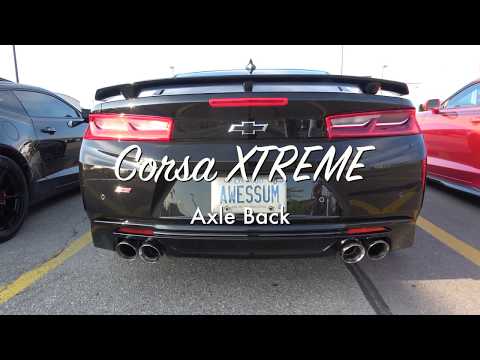 Camaro NPP VS CORSA VS BORLA Exhaust Comparison 4K