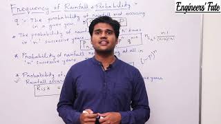 Frequency Of Rainfall and Probability - Risk, Return Period, Reliability, Flood Occurring- Hydrology