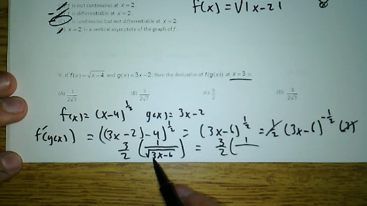 Chapter 4 Test Answer Key