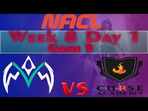 || Velocity eSports vs Curse Academy || NACL Week 8 Day 1 Game 5 || HD