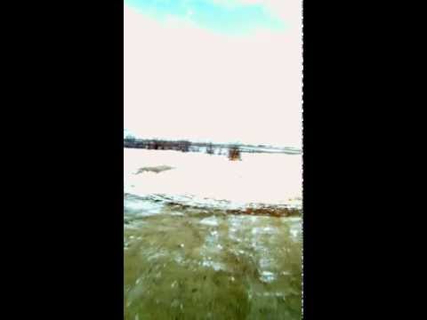 Drift Innovation-Yamaha Raptor 660 in snow