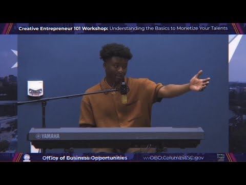 CAMMWESS sings two of his originals and speaks on lessons he has learned as an artist