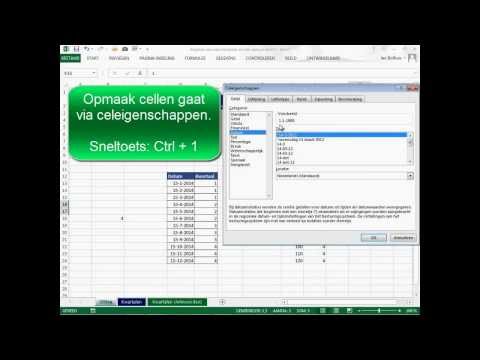 Excel || Deel 3 Bepalen van een kwartaal uit een datum - ExcelXL.nl trainingen en workshops