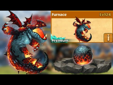 FURNACE Max Level 124 Titan Mode - Premium Thunderpede - Dragons:Rise of Berk