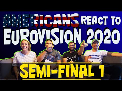 Americans react to Eurovision 2020: Semifinal 1