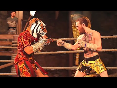DON'T HURT ANIMALS!! TIGER vs CONOR MCGREGOR | UFC 4 KUMITE 2020