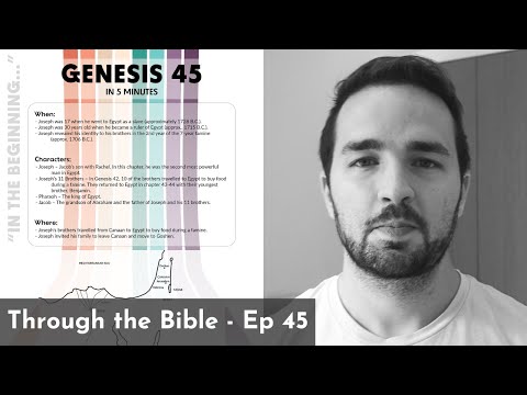 Genesis 45 Summary in 5 Minutes - 5MBS