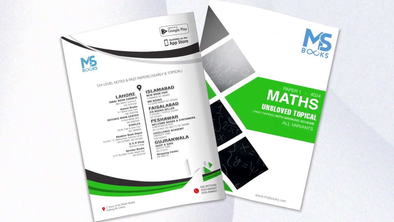 O Level Maths Unsolved Topical Paper 1 (2008 -2018) l MS Books