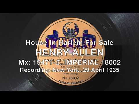 House In Harlem For Sale - Henry Allen