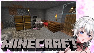 【#マインクラフト】雪エリアに拠点を作りたい【02】
