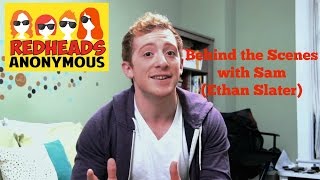 Redheads Anonymous - Behind The Scenes with Sam (Ethan Slater) video