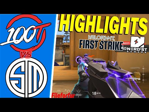 TSM vs 100 Thieves / HIGHLIGTS / QUARTER FINAL / First Strike North America NSG Tournament Qualifier